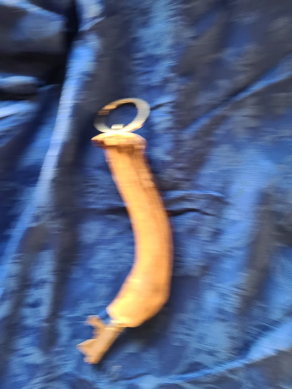Vintage Brown Antler Keychain Bottle Opener